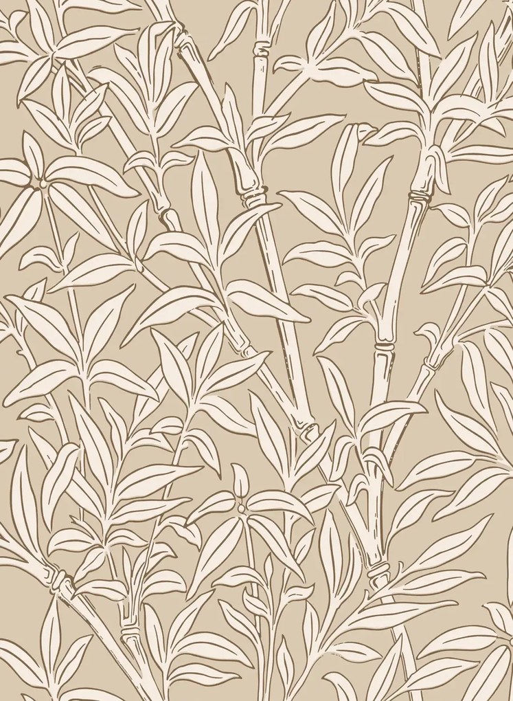 Cole & Son Carta da parati Bamboo Forest - Oat