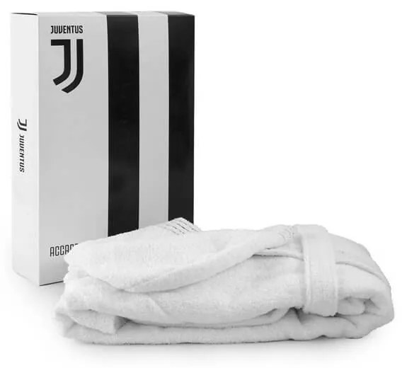 Accappatoio Uomo F.C. Juventus Ufficiale in Puro cotone  Taglia pigiami S