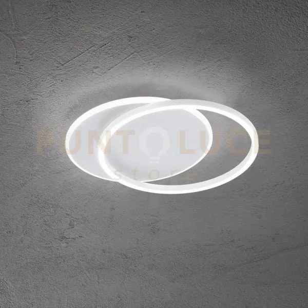 Plafoniera in alluminio colore bianco orbit 3000k cri?80 220-240v b...