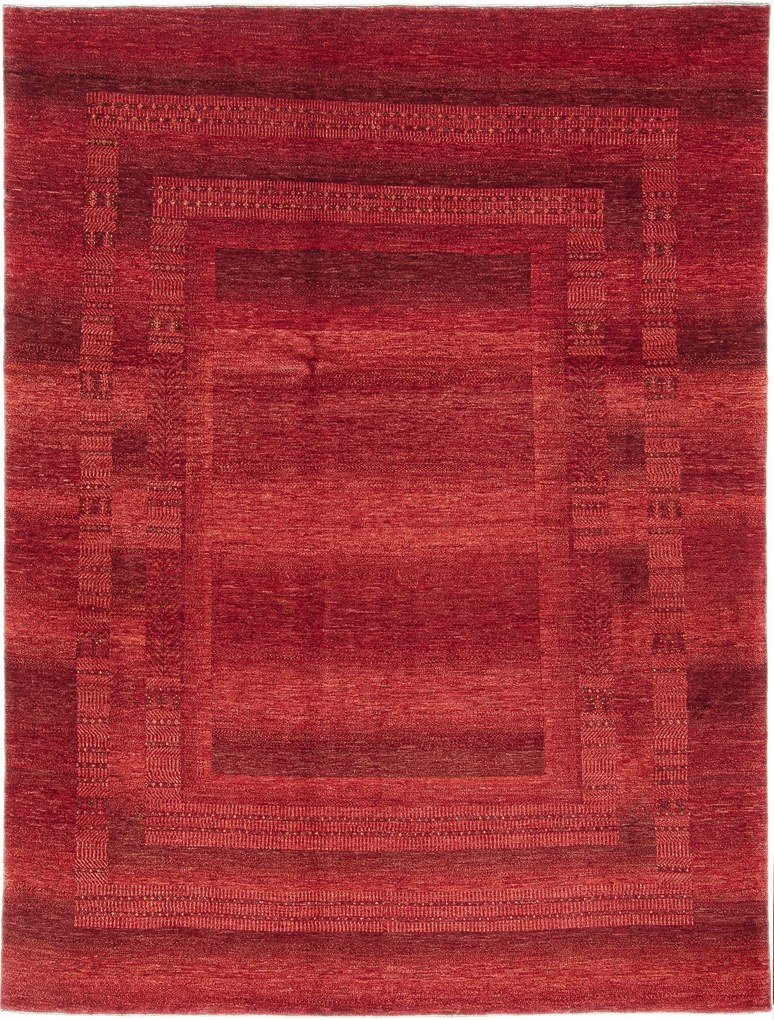 Loribaft Tappeto persiano 260 x 200 Rosso (Iran) Annodato A Mano