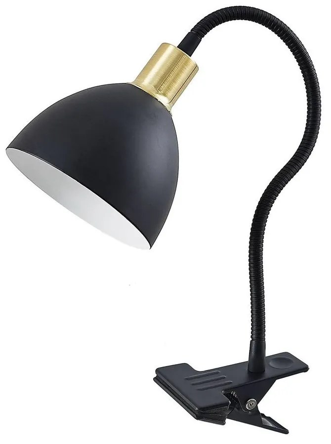 Lindby - Genora Lampada con Morsetto Nero Lindby