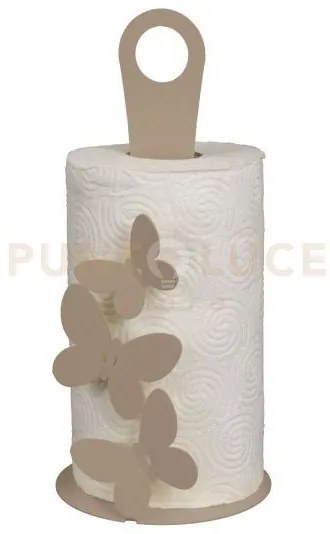 Porta rotoli butterfly beige