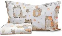 Parure copripiumino 1 piazza e mezza gatti SmartDecoHome
