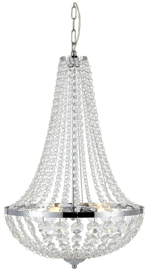 Lampadario argentato ø 40 cm Gränsö – Markslöjd