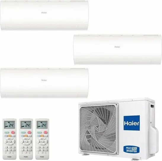 Climatizzatore Haier Trial Split Pearl 9000+9000+9000 3U70S2SR5FA R-32 a++/a+ 9+9+9