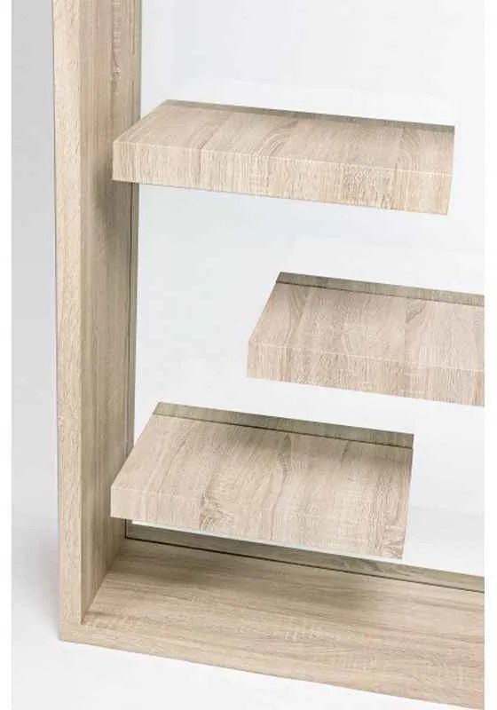 Libreria divisorio BILBAO natural 90x35x180 cm