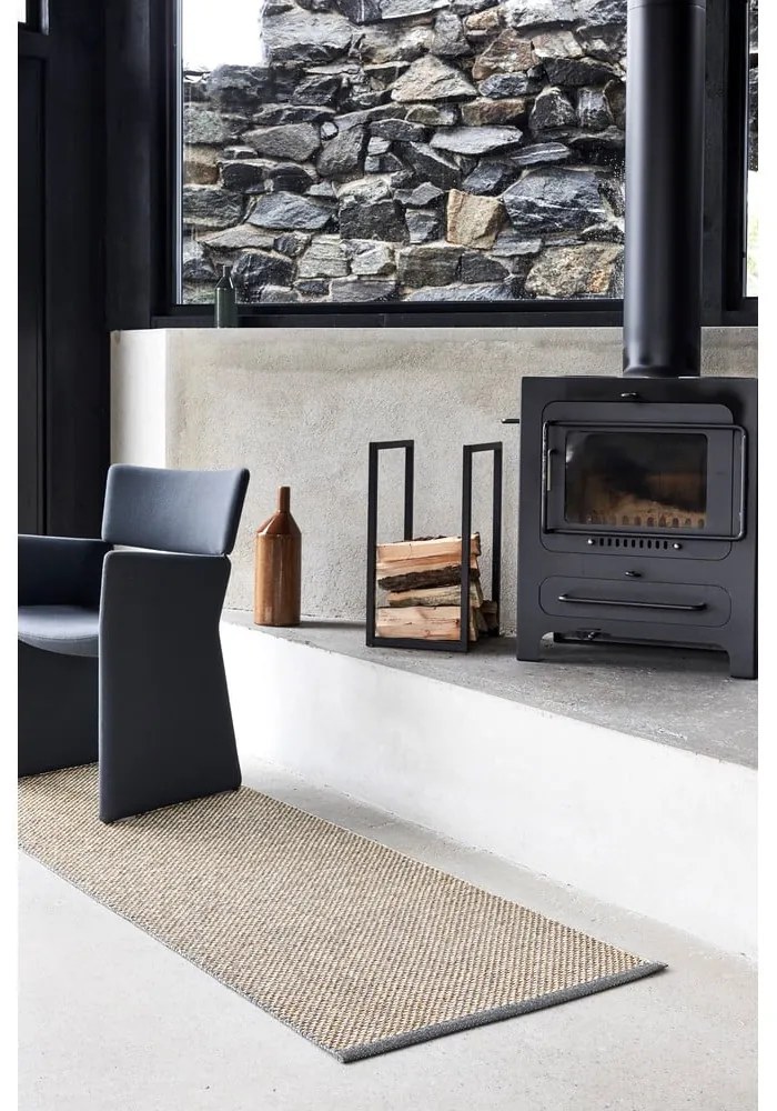 Tappeto da interno/esterno beige 85x160 cm Effi Granit – Pappelina