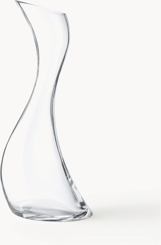 Caraffa in vetro in forma organica Cobra 750 ml