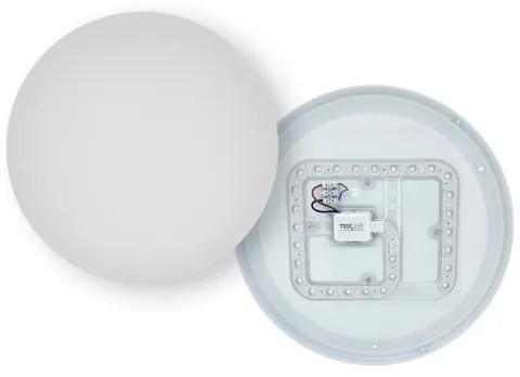 Plafoniera LED con sensore di movimento LENA LED/24W/230V Ø 37,3 cm bianca