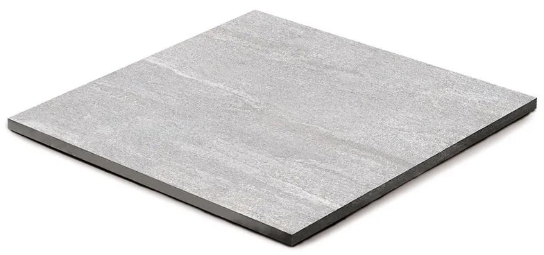 Lastra di cemento Colos Luser Bagnolo in gres naturale grigio L 120 x L 120 cm, spessore 20 mm