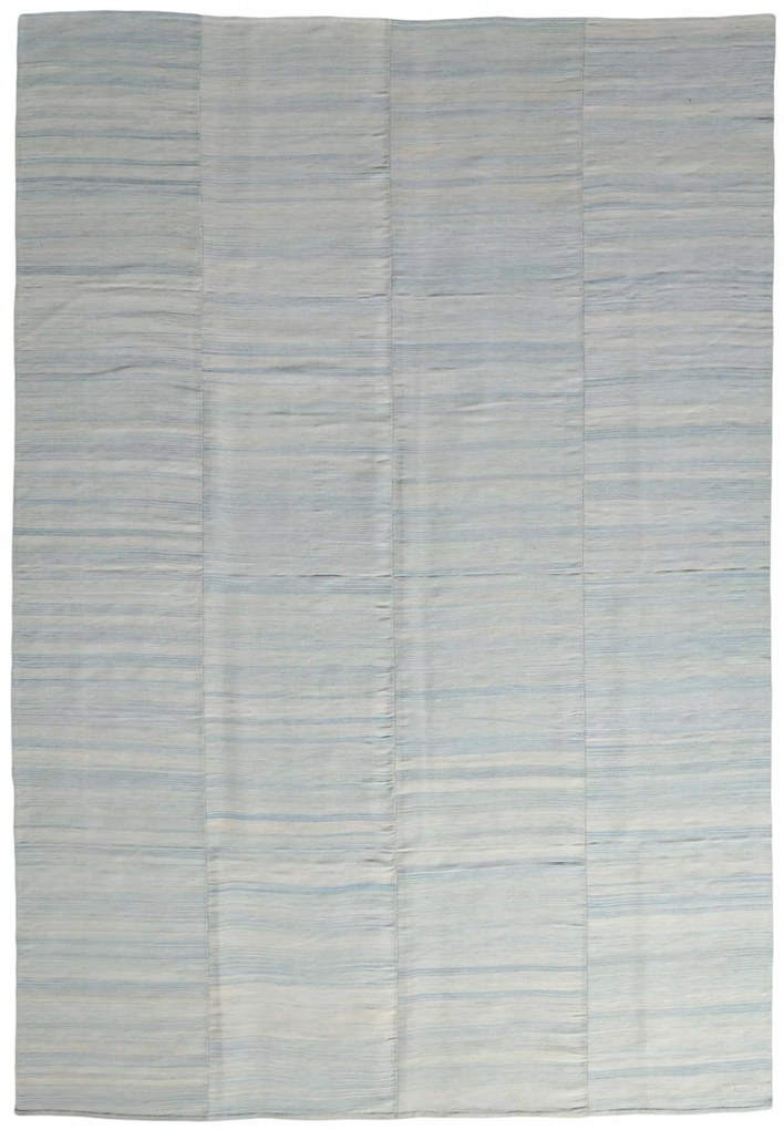 Kilim Tappeto persiano 200x280 Blu (Iran) Tessuto A Mano