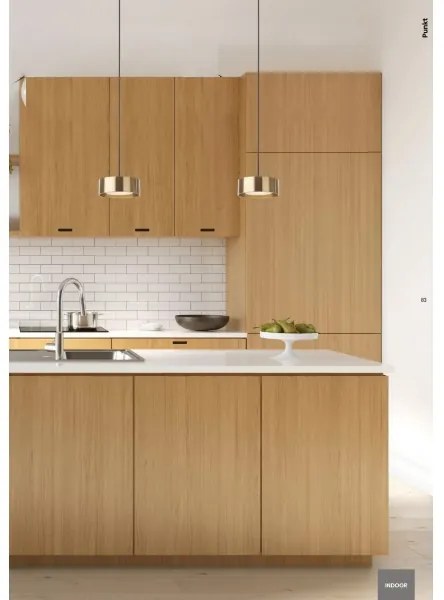 Redo 01-3099 - Lampadario LED a sospensione con filo PUNKT LED/6W/230V diametro 15 cm bianco