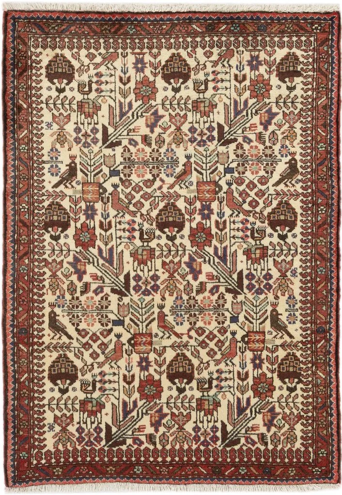 Hamedan Tappeto 150x110 (Iran) Annodato A Mano