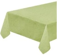 Tovaglia Tavolo Cucina 135x230 cm Antimacchia Bordata Plastificata Copritavolo Pastello Verde