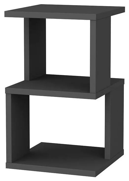 Comodino ZUNA antracite