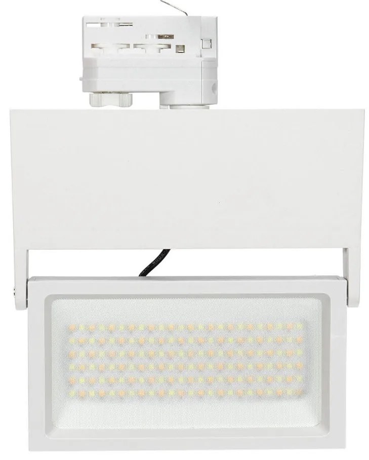 Faro Rettangolare 40W Dimmerabile Triac Binario Trifase 100° CCT Colore Bianco Variabile CCT