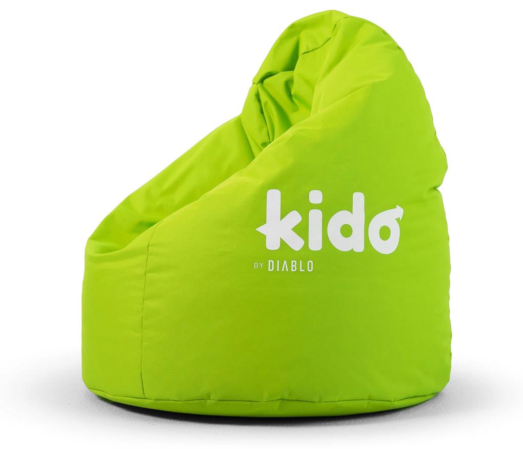 Pouf per bambini Kido by Diablo: verde