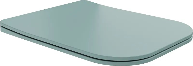 Mexen Teo sedile con caduta rallentata slim, duroplast, verde chiaro opaco - 39840048