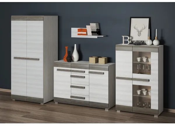 Mensola SARPA 23x92 cm bianco