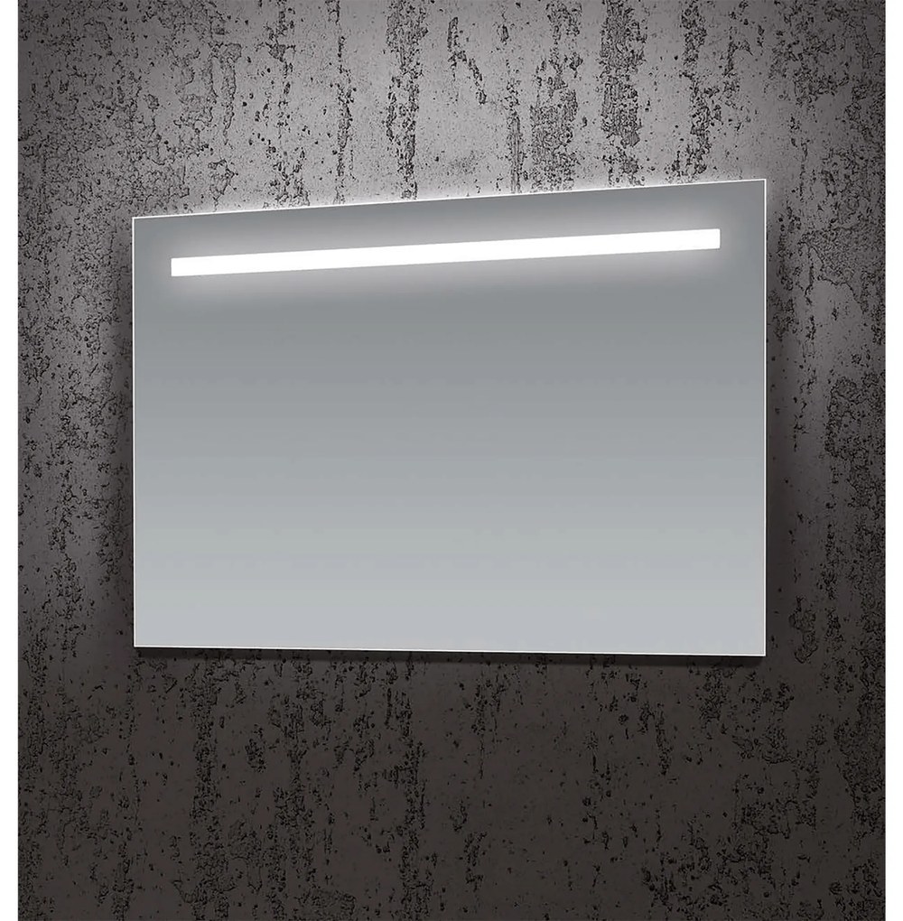 Specchio Rettangolare 60x90 Con Barra Led Feridras "Line"