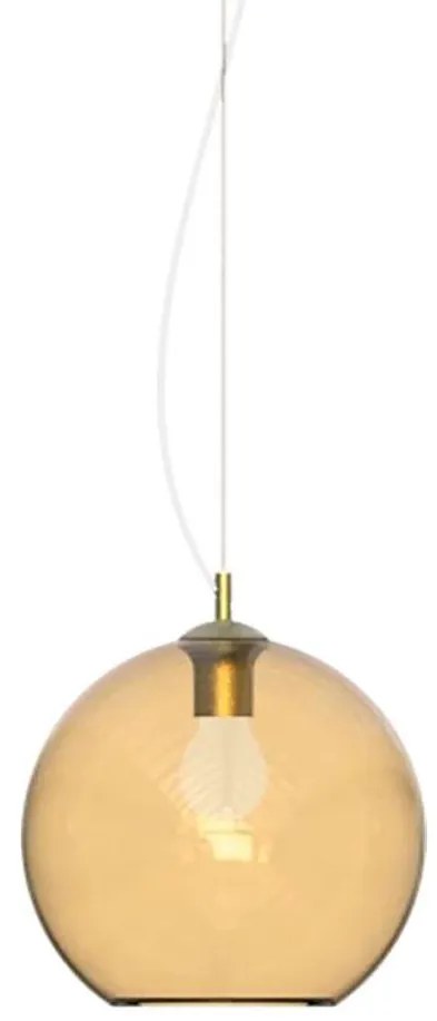 Ideal Lux - Lampadario a sospensione con filo NEMO 1xE27/42W/230V diametro 30 cm beige