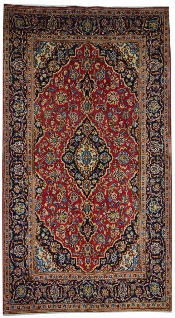 Kashan Tappeto persiano 140x250 (Iran)