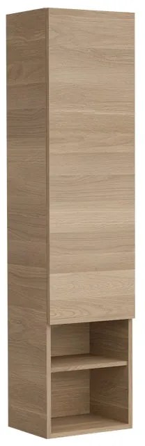 Colonna per mobile bagno Natural SENSEA 1 cassetto 1 anta P 32 x L 40 x H 165 cm marrone laccato legno