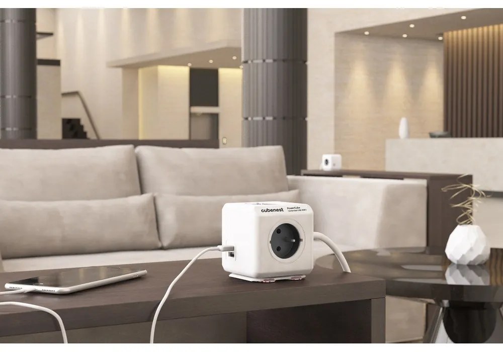 Presa di corrente PowerCube Extended USB - Cubenest