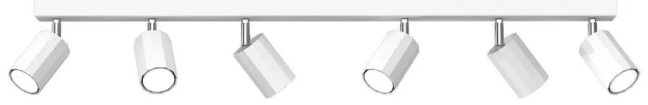 Faretto BELLO 6xGU10/8W/230V bianco