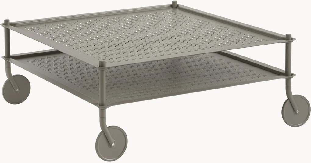 Tavolino da salotto da interno-esterno con ruote Flow