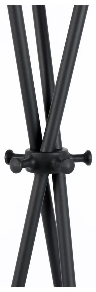 Appendiabiti in acciaio nero Darwin - White Label