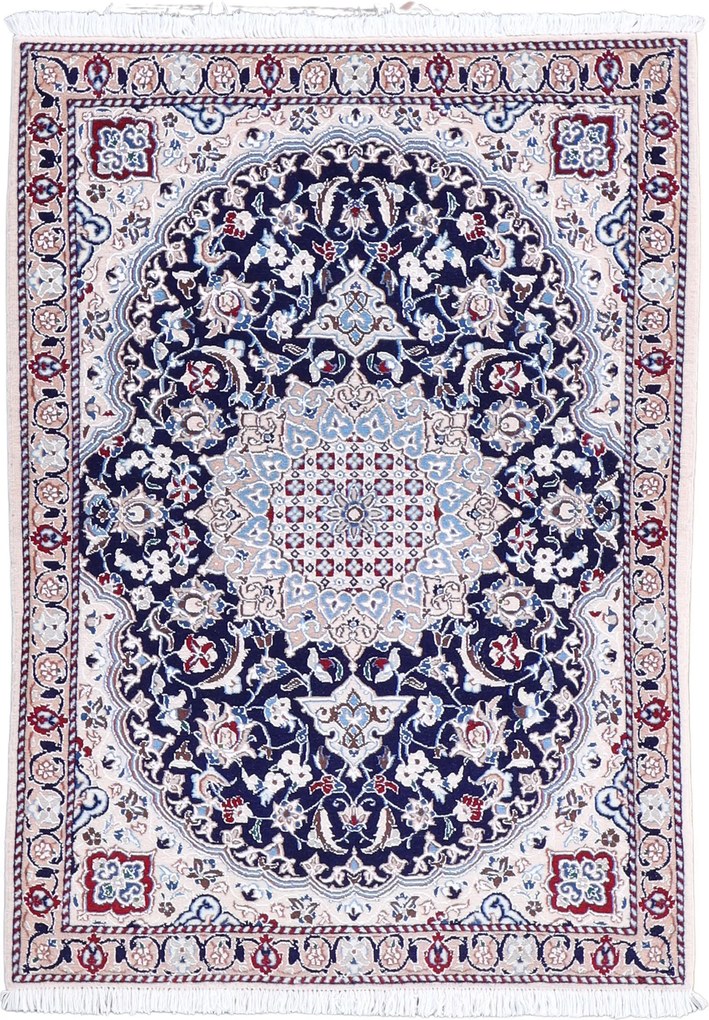 Nain Tappeto persiano 130 x 90 (Iran) Annodato A Mano