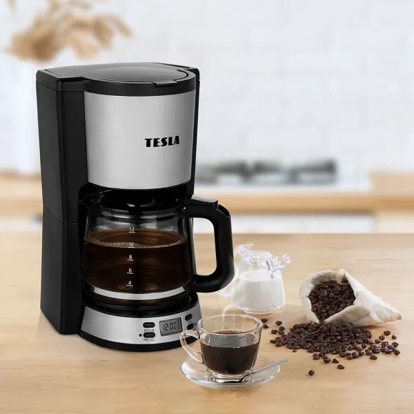 TESLA Electronics CoffeeMaster - Caffettiera a goccia 1000W/230V