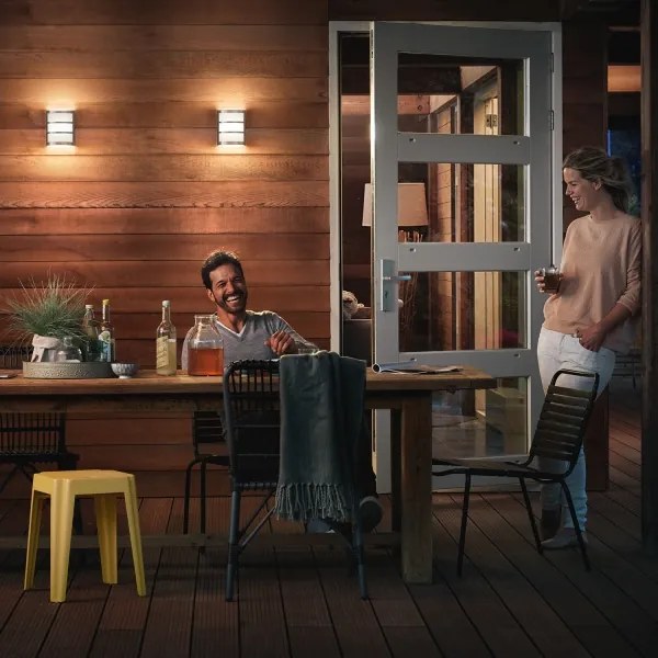 Philips 17323/47/16 - Applique per esterni PYTHON LED/6W/230V IP44