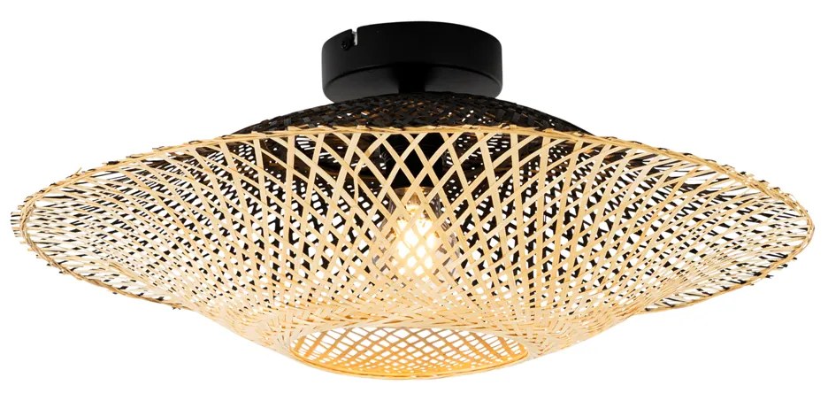 Lampada da soffitto per esterni in bambù orientale 50 cm IP44 - Rina