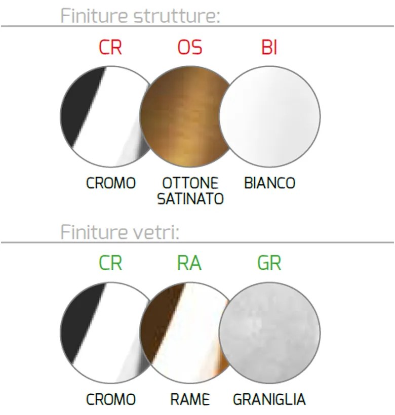 Sospensione Contemporanea Drop Metallo Cromo Vetro Rame 3 Luci E14