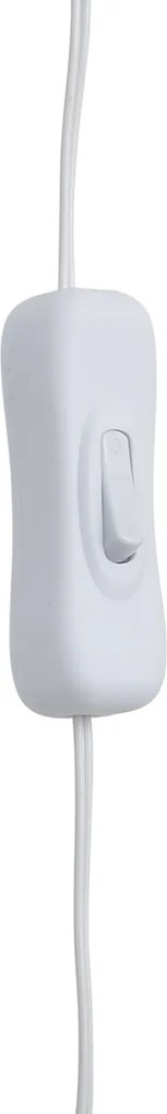 Lampada da parete al neon Sunset, bianco caldo e arancione, LED inclusi