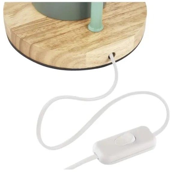 Lampada da tavolo POPPY 1xE27/25W/230V verde