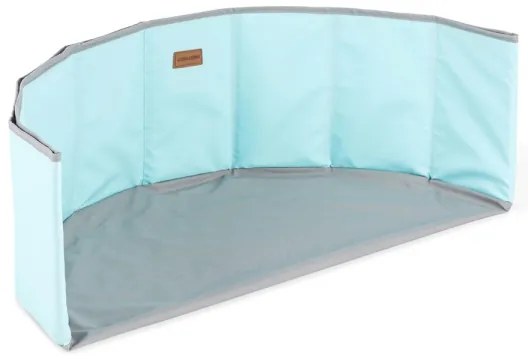 Piscina secca per bambini con palline, Ø 80 cm, blu/grigio