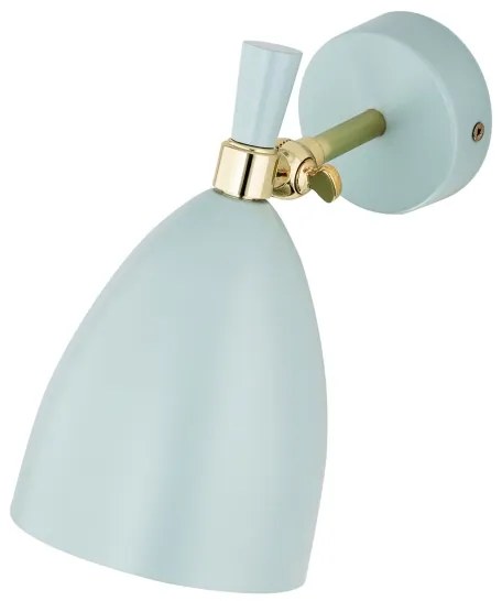 Argon 4700 - Applique CHARLOTTE 1xE27/15W/230V blu/oro