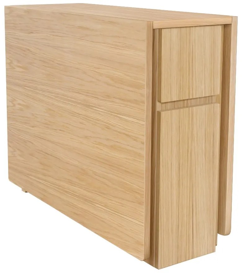 Tavolo da pranzo pieghevole 170x90 cm Kungla - Woodman