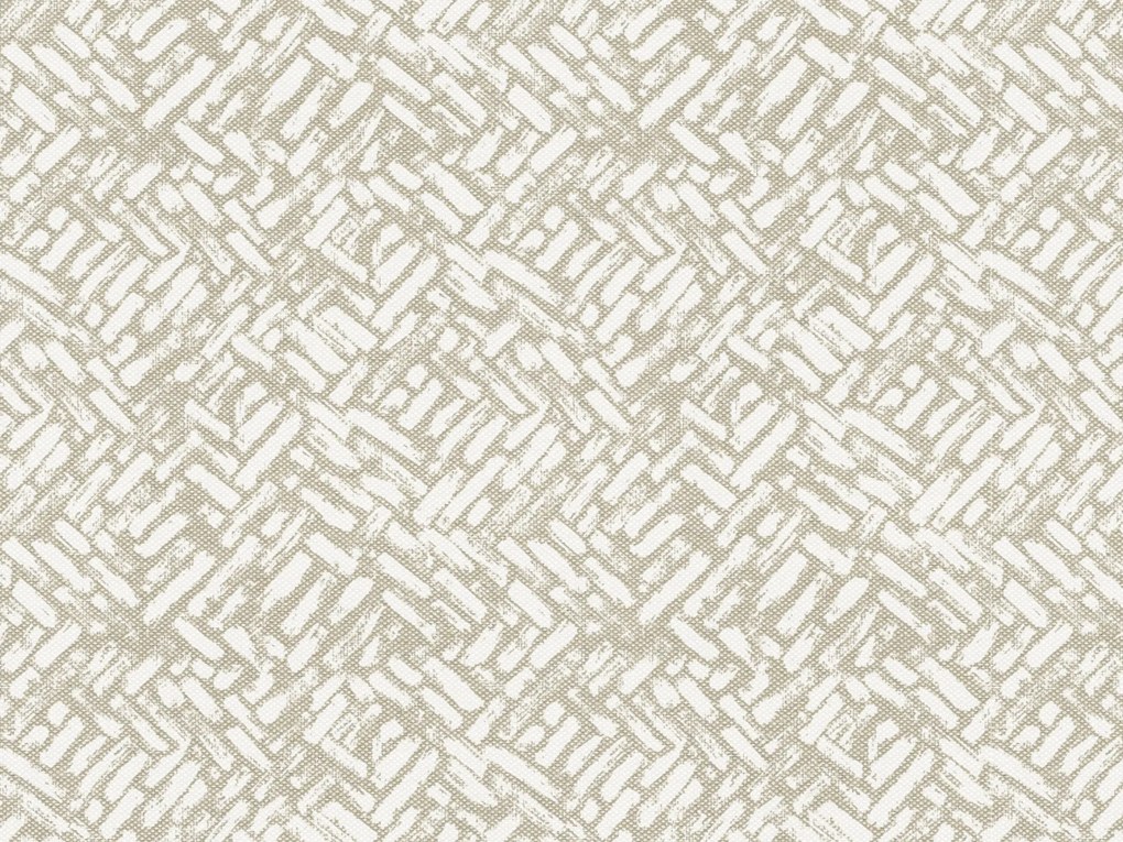 Brick cuscino geometrico disponibile in diversi colori realizzato in tessuto Idrorepellente beige