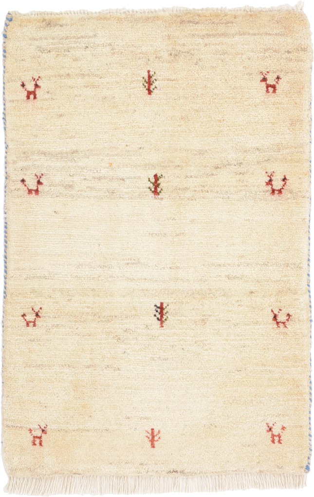 Gabbeh Tappeto 60 x 90 (Iran) Annodato A Mano