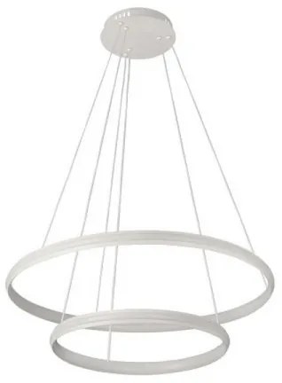 Lampadario LED dimmerabile sospeso su cavo LED/90W/230V 3000-6500K Ø 60 cm + telecomando