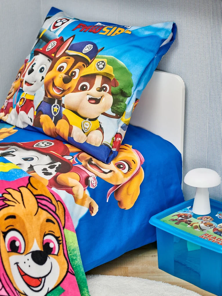 Widdop Targa In Legno Per Porta Camera - Skye Paw Patrol - Forma Di Osso Con Corda Rosa - Regalo Bambino - 3