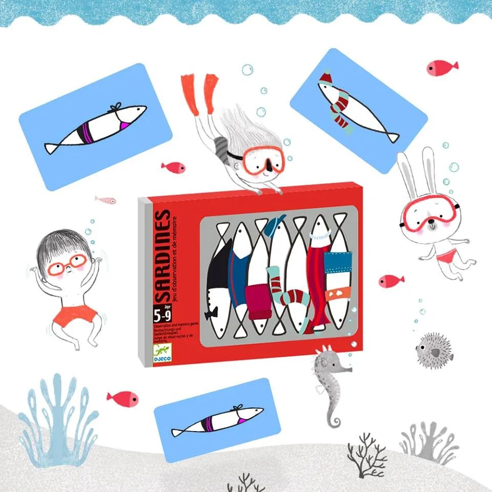 Sardines - gioco di carte