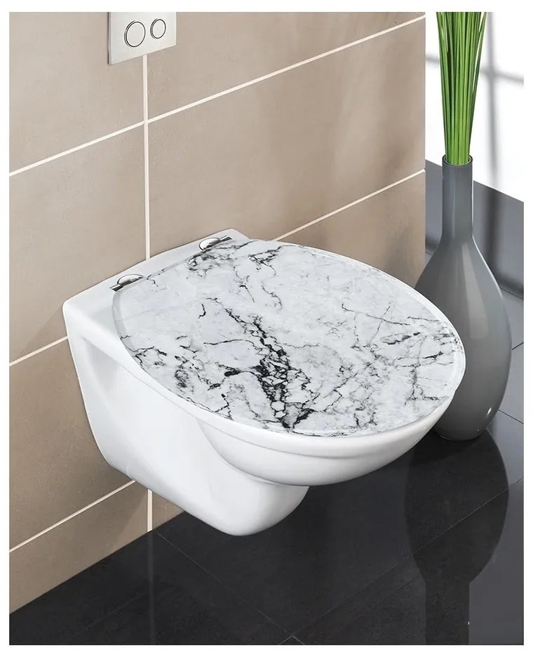 Sedile WC , 41 x 34,5 cm Onyx - Wenko