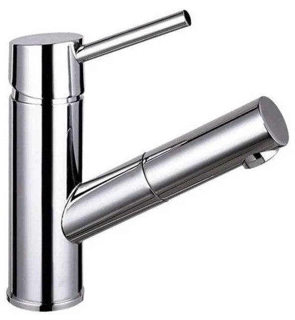 Sapho - Miscelatore per lavabo SOLITER 18,3 cm, cromo lucido