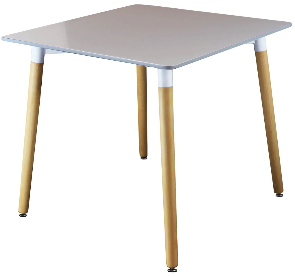 THOMAS - tavolo da pranzo scandinavo quadrato 80x80