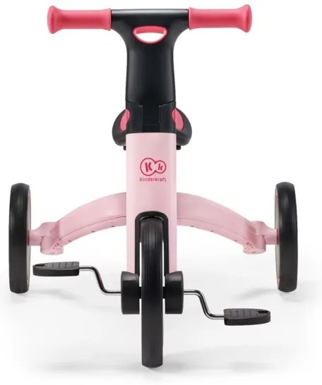 KINDERKRAFT - Bicicletta 3in1 4TRIKE rosa per bambini